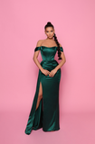 Christine NP185 Gown - Emerald