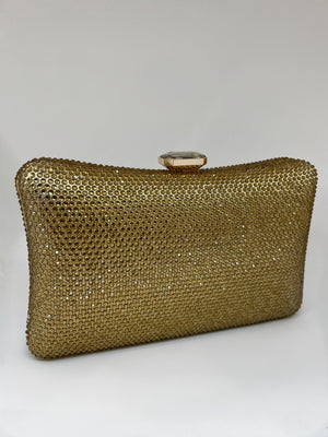 Matila Clutch Bag - Gold