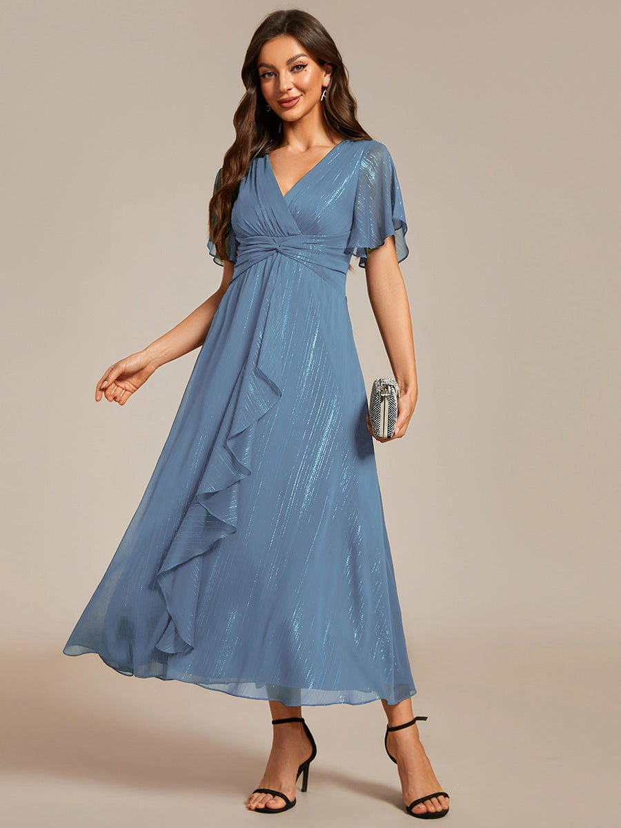 Cori Cocktail Dress - Dusty Navy Cori Cocktail Dress - Dusty Navy
