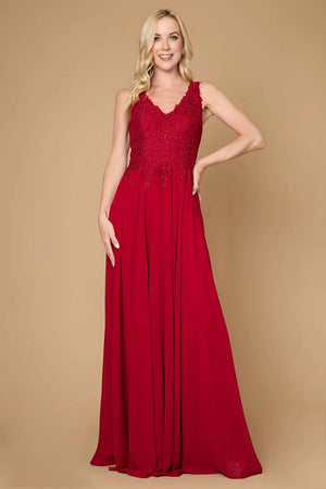 Chloe Gown - Wine