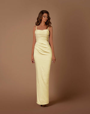 Mirah NBM1024 Gown By Nicoletta - Lemon