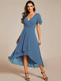 Juanne Cocktail Dress - Dusty Navy
