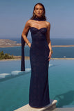 Isla Maxi Dress by Runaway - Navy