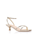 Alex Kitten Heel Sandal - Gold