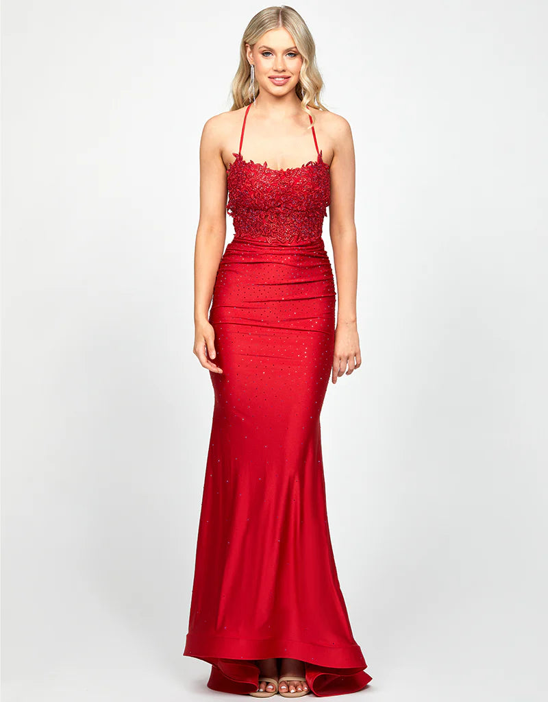 open lace back dress Black By Bariano Maya Maxi Dress – Bluefly