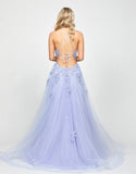 Rosalee Embellished Ball Gown -  By Bariano - Powder Blue