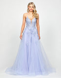 Rosalee Embellished Ball Gown -  By Bariano - Powder Blue