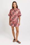 Sunset Shirt by Betty Basics - Coco Print