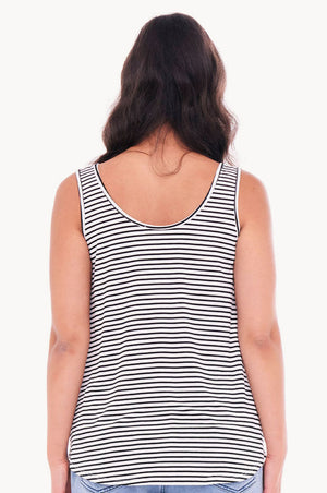 Sirena Reversible Tank by Betty Basics - Stripe