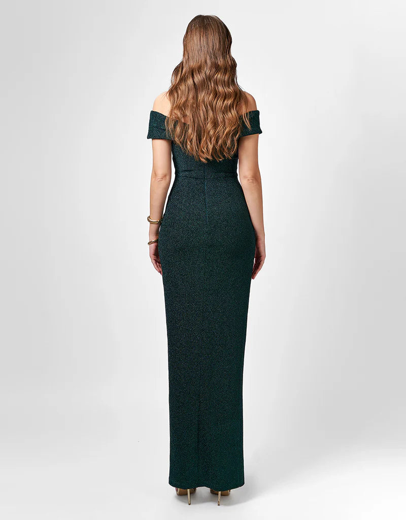 Zimi Gown by Bariano - Emerald Zimi Gown by Bariano - Emerald