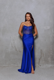 Ottilie Gown by Tania Olsen - Cobalt Blue