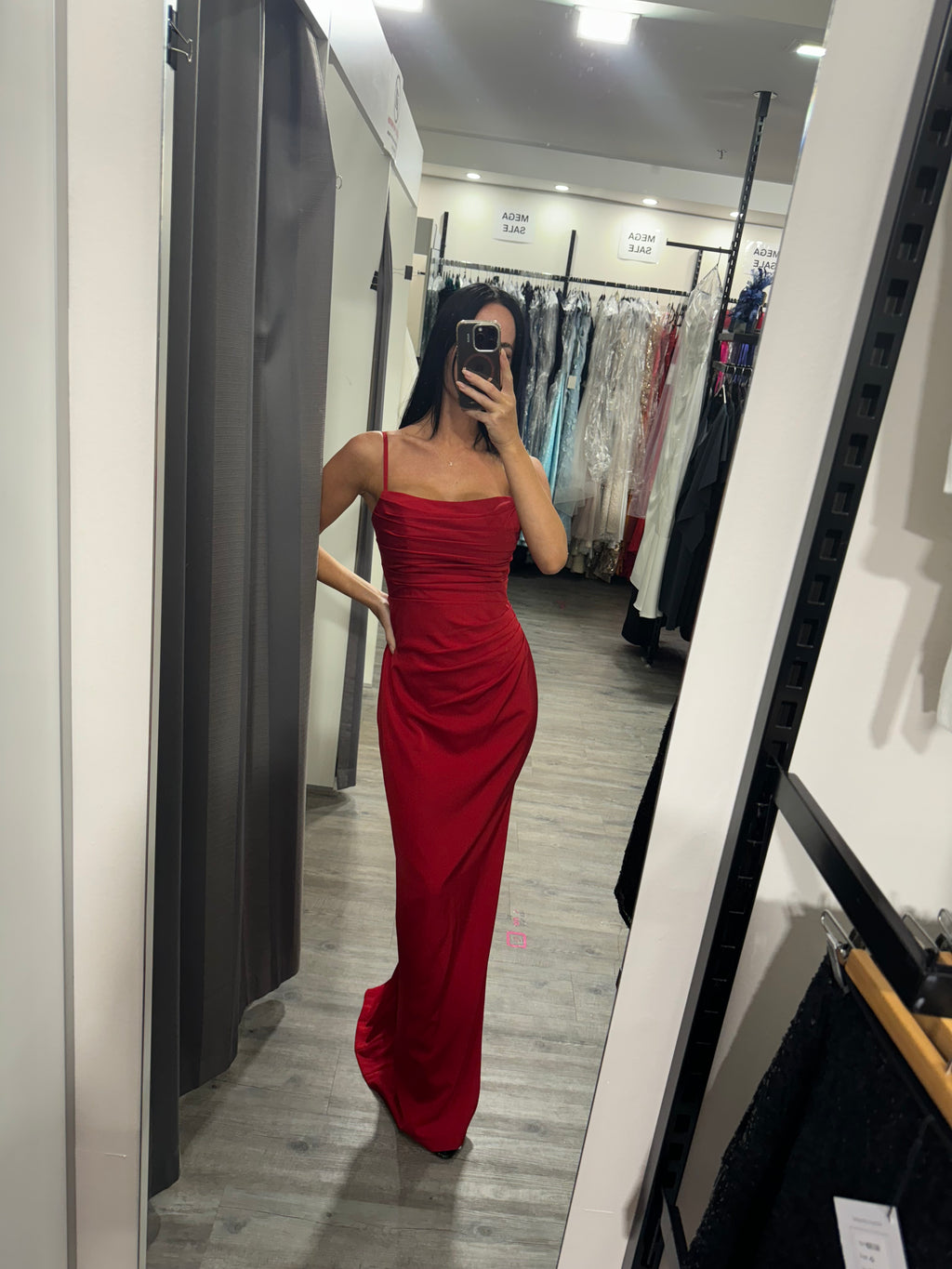Mirah NBM1024 Gown By Nicoletta - Red Mirah NBM1024 Gown By Nicoletta - Red