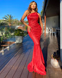 Qualia JX5070 Gown by Nicoletta - Red