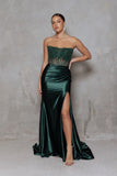 Ondine Gown by Tania Olsen - Emerald