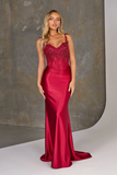 Kiki PO2560 Gown by Tania Olsen - Ruby Red