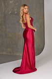Kiki PO2560 Gown by Tania Olsen - Ruby Red