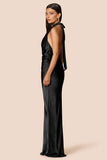 Penelope Drape Gown by Nookie - Black