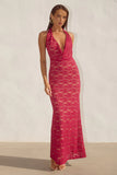 Angelique Maxi Dress by Runaway - Berry