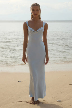 Leanne Gown by Runaway the Label - Ice Blue