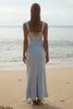 Leanne Gown by Runaway the Label - Ice Blue