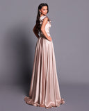 Kimi NBM2003 Gown by Nicoletta - Soft Latte