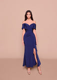 Louisa NBM3003 Cocktail Dress - Deep Sea Blue