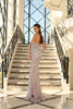 Belas NC1020 Gown by Nicoletta - Dusty Pink
