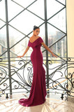 Darcy NC1040 Gown by Nicoletta - Fuchsia