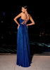 Cari NC2029 Gown by Nicoletta - Cobalt