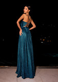 Cari NC2029 Gown by Nicoletta - Teal