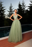 Orally NC2071 Gown by Nicoletta - Eucalyptus