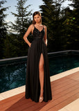 Lenora NC2096 Gown by Nicoletta - Black