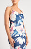 Jenna Midi Dress - Navy Floral