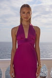 India Maxi Dress by Runaway - Plum