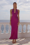 India Maxi Dress by Runaway - Plum