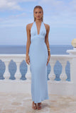 India Maxi Dress by Runaway - Baby Blue