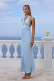 India Maxi Dress by Runaway - Baby Blue