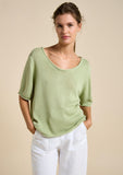 Scoop Spring tee - Green