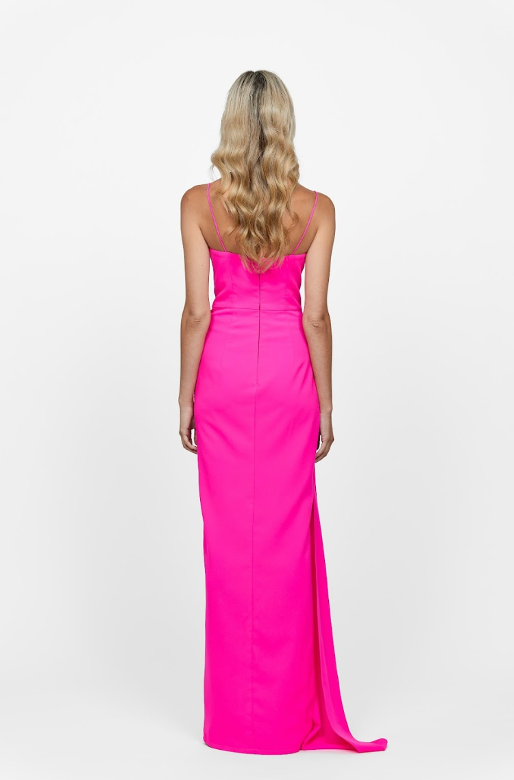 Lacie Draped Gown by Bariano