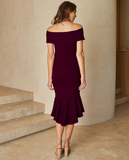 Brienne Dress by Two Sisters - Burgundy