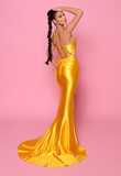 Tayna NP180 Gown by Nicoletta - Yellow