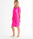 Maui Dress by Betty Basics - Raspberry