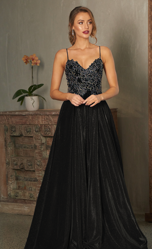 Ivy PO854 Gown by Tania Olsen - Black