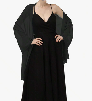 Caden Wrap Shawl - Black
