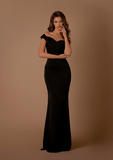 Amelia NBM1019 Gown by Nicoletta - Black