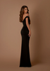 Amelia NBM1019 Gown by Nicoletta - Black