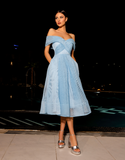 Taya JX4003 Dress by Nicoletta - Baby Blue