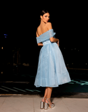 Taya JX4003 Dress by Nicoletta - Baby Blue