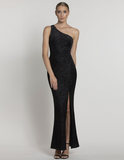 Holly Gown by Bariano - Black/Gold