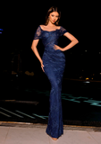 Adam NC2050 Gown by Nicoletta - Navy